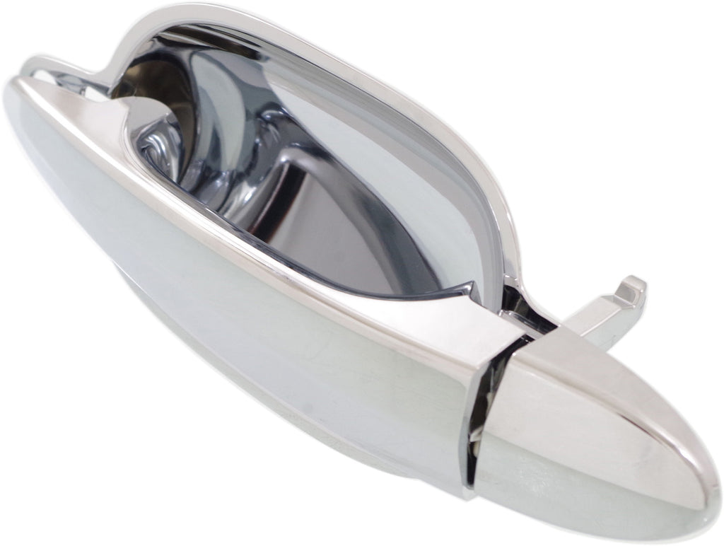 5-SERIES/6-SERIES 04-10 FRONT EXTERIOR DOOR HANDLE LH, All Chrome, w/o Keyhole, Plastic (=REAR LH)