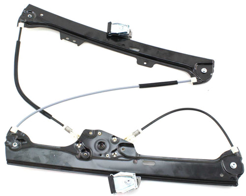 5-SERIES 04-10 FRONT WINDOW REGULATOR RH, Power, w/o Motor