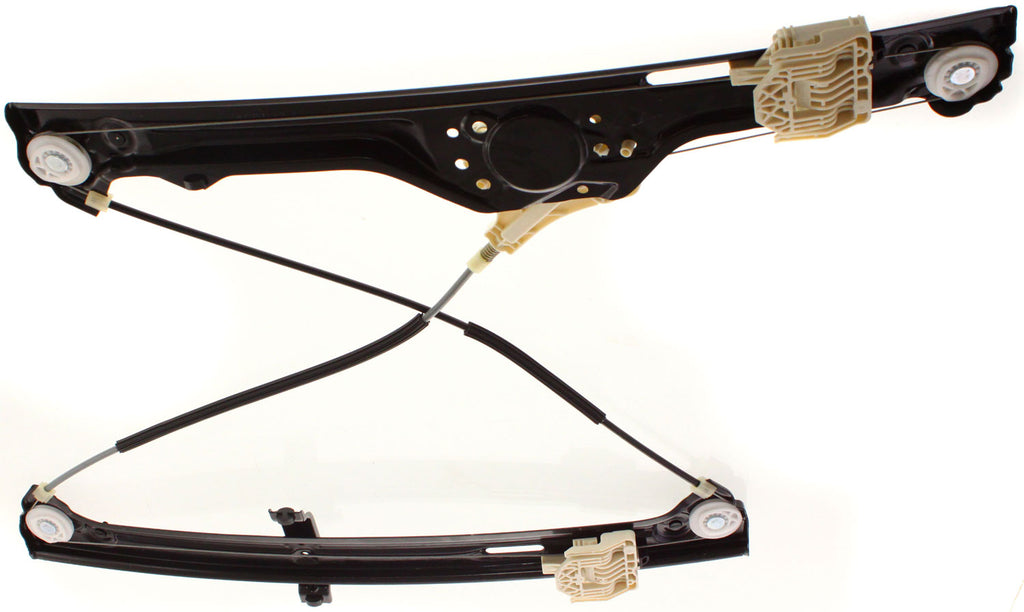 X5 07-13 FRONT WINDOW REGULATOR RH, Power, w/o Motor