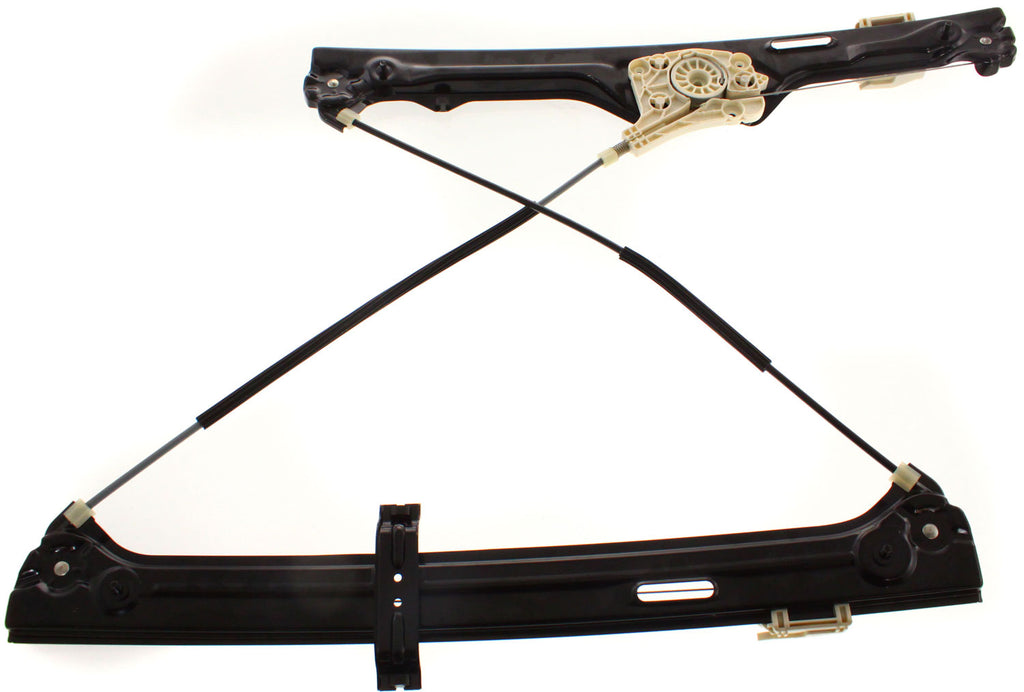 X5 07-13 FRONT WINDOW REGULATOR LH, Power, w/o Motor