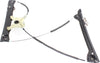 6-SERIES 12-18 FRONT WINDOW REGULATOR LH, Power, w/o Motor, Conv/(Cpe 12-17)