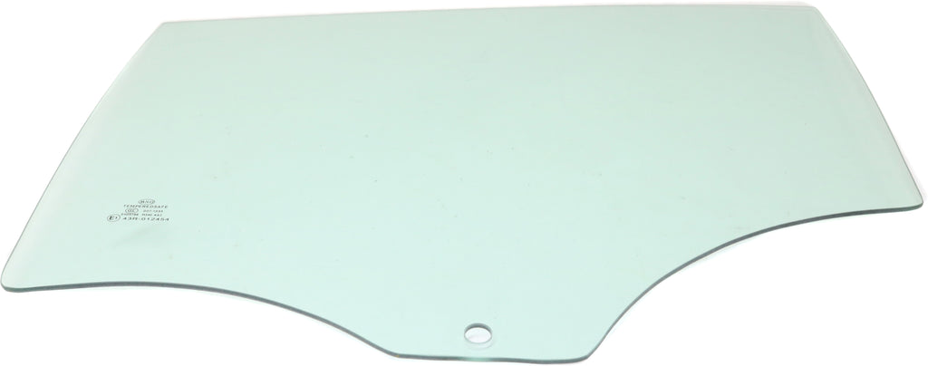 3-SERIES 06-11 REAR DOOR GLASS RH, Sedan