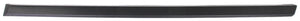740I 95-01 REAR DOOR MOLDING LH, Chrome-Black, ABS