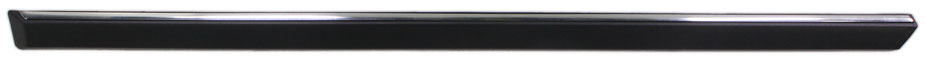740I 95-01 REAR DOOR MOLDING LH, Chrome-Black, ABS