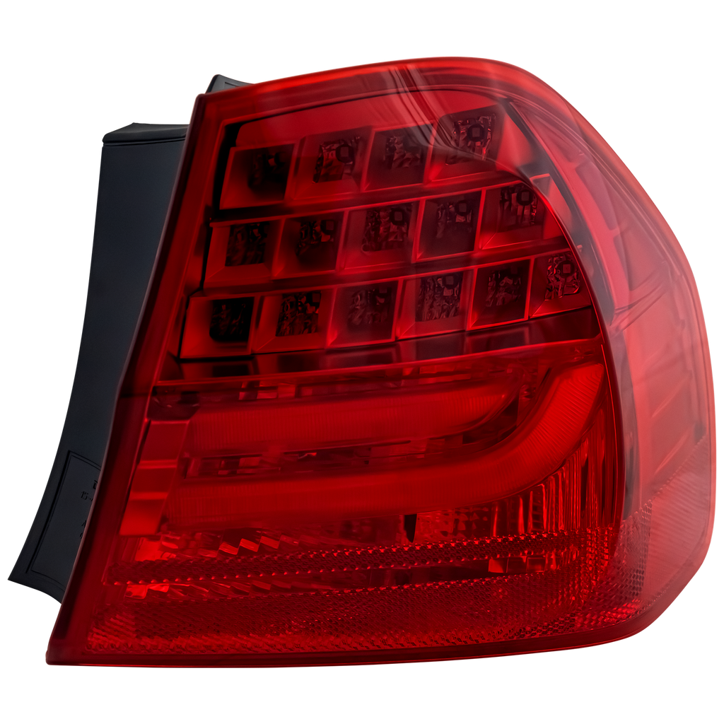3-SERIES 09-11 TAIL LAMP RH, Outer, Assembly, LED, Sedan - CAPA