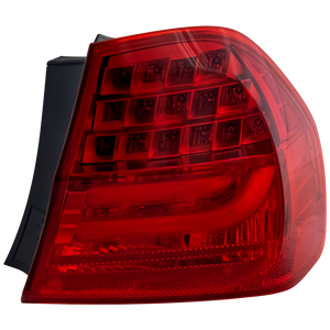 3-SERIES 09-11 TAIL LAMP RH, Outer, Assembly, LED, Sedan - CAPA