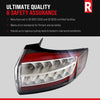 3-SERIES 09-11 TAIL LAMP RH, Outer, Assembly, LED, Sedan - CAPA