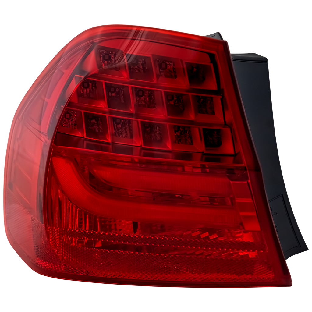 3-SERIES 09-11 TAIL LAMP LH, Outer, Assembly, LED, Sedan - CAPA
