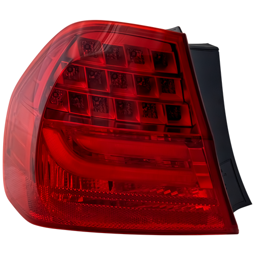 3-SERIES 09-11 TAIL LAMP LH, Outer, Assembly, LED, Sedan - CAPA