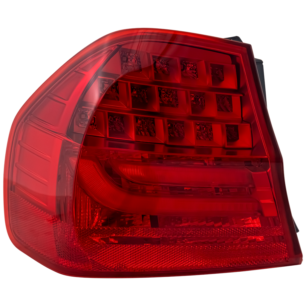 3-SERIES 09-11 TAIL LAMP LH, Outer, Assembly, LED, Sedan - CAPA
