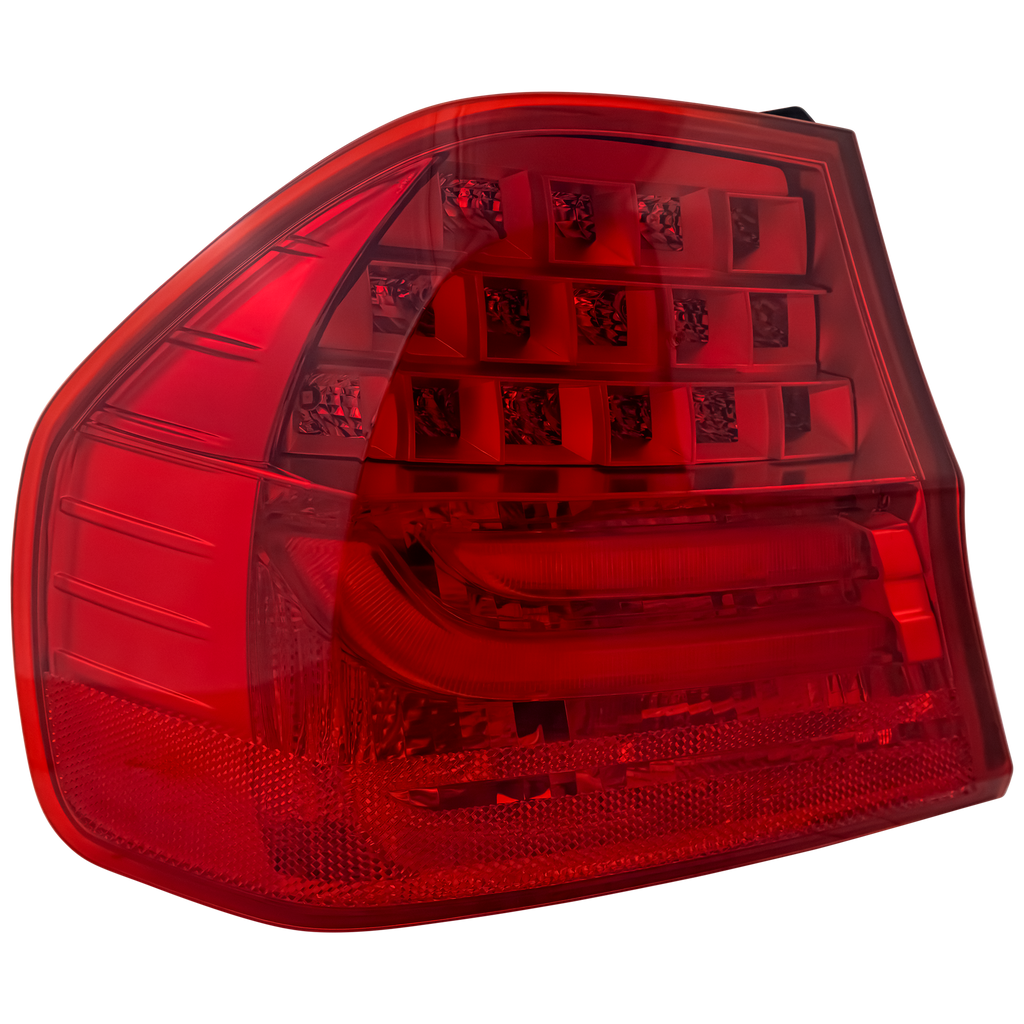 3-SERIES 09-11 TAIL LAMP LH, Outer, Assembly, LED, Sedan - CAPA