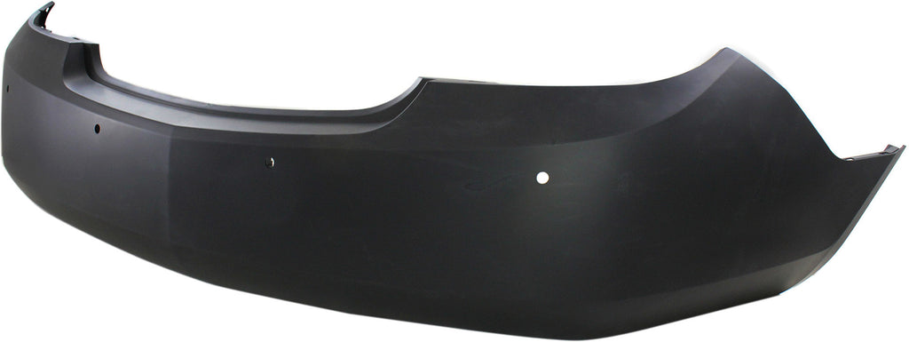 LACROSSE/ALLURE 10-13 REAR BUMPER COVER, Prmd, w/o Side Obj Snsr Holes, w/ Park Assist Snsr Holes