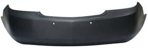 LACROSSE/ALLURE 10-13 REAR BUMPER COVER, Prmd, w/ Side Object Snsr and Park Assist Snsr Holes