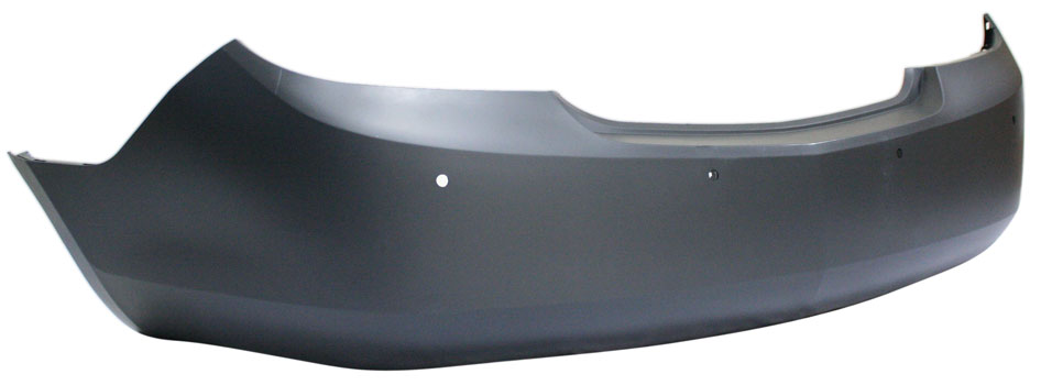 LACROSSE/ALLURE 10-13 REAR BUMPER COVER, Prmd, w/ Side Object Snsr and Park Assist Snsr Holes