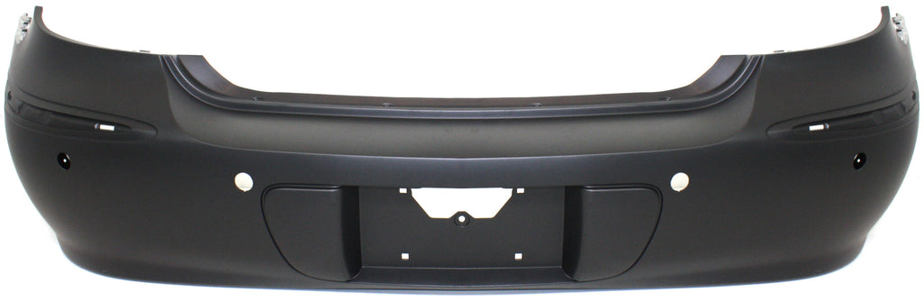 ALLURE/LACROSSE 05-09 REAR BUMPER COVER, Primed, w/ Obj Snsr Holes, w/ Chrome Pkg