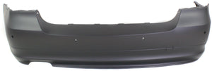 3-SERIES 09-11 REAR BUMPER COVER, Primed, 2.5/3.0L Eng, w/ PDC Snsr Holes, Sedan