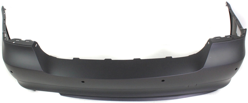 PARTS OASIS New Aftermarket BM1100217 Rear Bumper Cover Primed Replacement For BMW 3-Series 2009 2010 2011 2.5 | 3.0L Eng With PDC Snsr Holes Sedan Replaces OE 51127202706