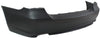 Rear Bumper Cover Primed For 2009-2011 BMW 3-Series Without PDC Snsr Holes Sedan CAPA Replacement REPB760125PQ