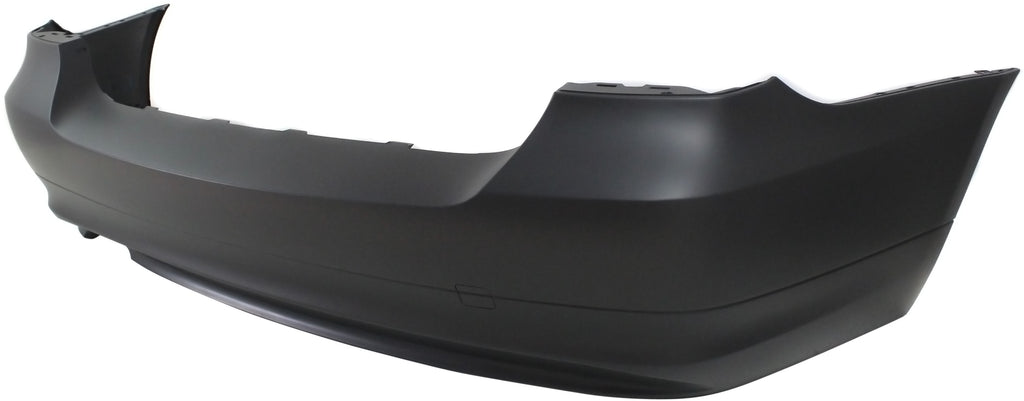 Rear Bumper Cover Primed For 2009-2011 BMW 3-Series Without PDC Snsr Holes Sedan Replacement REPB760125P