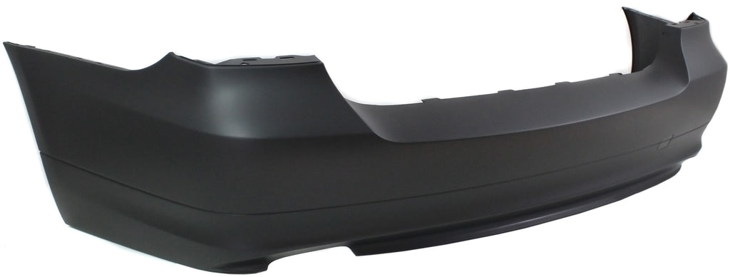 Rear Bumper Cover Primed For 2009-2011 BMW 3-Series Without PDC Snsr Holes Sedan Replacement REPB760125P