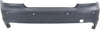 1-SERIES 08-13 REAR BUMPER COVER, Primed, w/ Park Dist Ctrl Snsr Holes