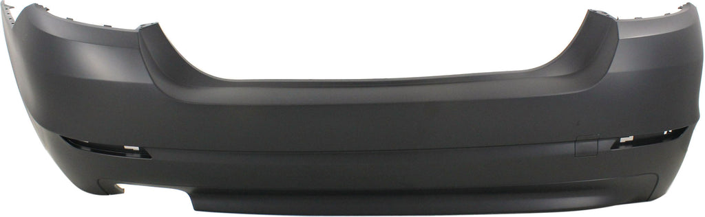 528I 11-13 REAR BUMPER COVER, Primed, w/o M Package, w/o Park Distance Control Sensor Holes - CAPA