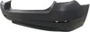 Rear Bumper Cover - CAPA Primed For BMW 528I 2011-2013 Without M Package Without Park Distance Control Sensor Holes Replacement REPB760157PQ