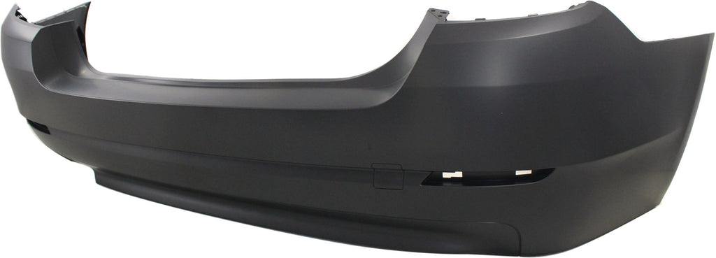 Rear Bumper Cover - CAPA Primed For BMW 528I 2011-2013 Without M Package Without Park Distance Control Sensor Holes Replacement REPB760157PQ