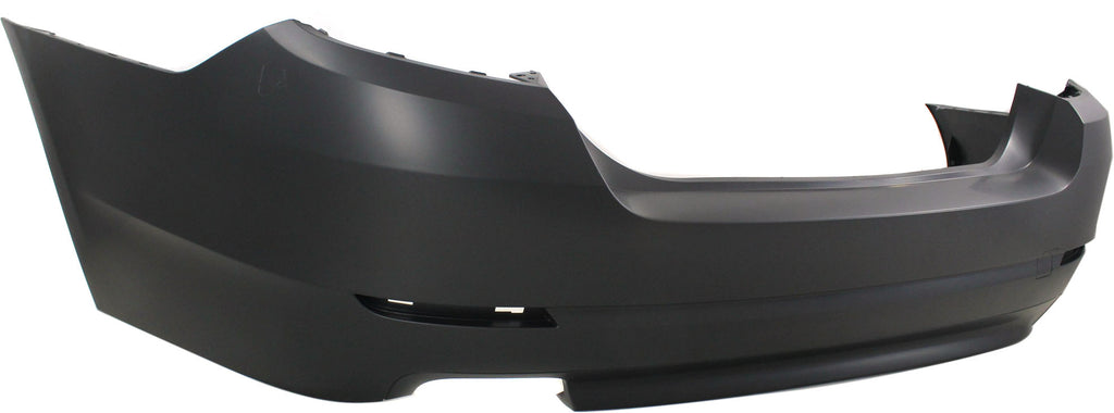 Rear Bumper Cover - CAPA Primed For BMW 528I 2011-2013 Without M Package Without Park Distance Control Sensor Holes Replacement REPB760157PQ