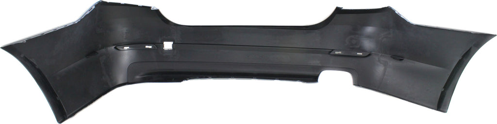 Rear Bumper Cover Primed For 2011-2013 BMW 528I Without M Package Without Park Distance Control Sensor Holes Replacement REPB760157P