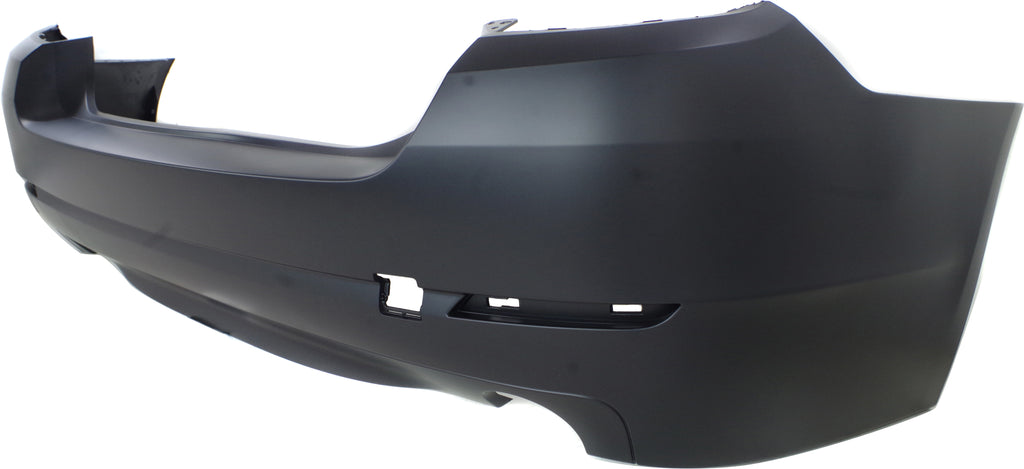 Rear Bumper Cover - CAPA Primed For 2011-2013 BMW 535I | ACTIVE HYBRID 5 Without M Package Without Park Distance Control Sensor Holes Replacement REPB760159PQ