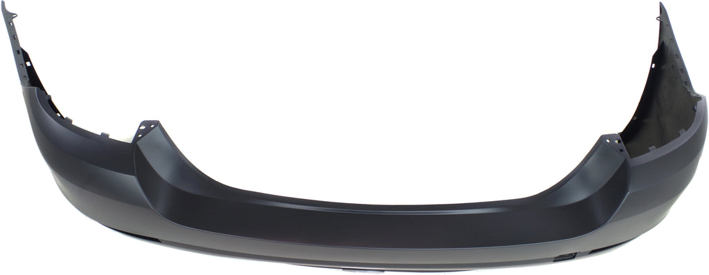 Rear Bumper Cover - CAPA Primed For 2011-2013 BMW 535I | ACTIVE HYBRID 5 Without M Package Without Park Distance Control Sensor Holes Replacement REPB760159PQ