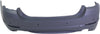 535I/ACTIVEHYBRID 5 11-13 REAR BUMPER COVER, Primed, w/o M Package, w/ Park Distance Control Sensor Holes - CAPA