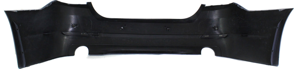 Rear Bumper Cover Primed - CAPA For BMW 535I | ACTIVE HYBRID 5 2011-2013 With M PackageWith Park Distance Control Sensor Holes Replacement REPB760160PQ