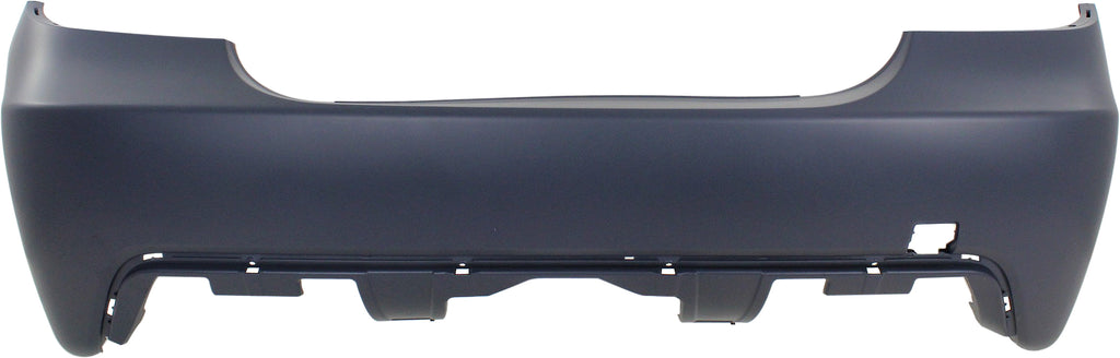 5-SERIES 04-10 REAR BUMPER COVER, Primed, w/ M Pkg, w/o Park Dist Ctrl Snsr Holes, Sedan