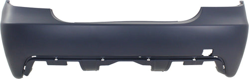 5-SERIES 04-10 REAR BUMPER COVER, Primed, w/ M Pkg, w/o Park Dist Ctrl Snsr Holes, Sedan