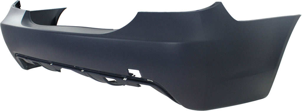 5-SERIES 04-10 REAR BUMPER COVER, Primed, w/ M Pkg, w/o Park Dist Ctrl Snsr Holes, Sedan