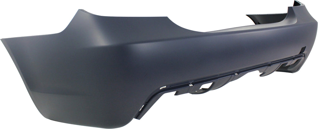 5-SERIES 04-10 REAR BUMPER COVER, Primed, w/ M Pkg, w/o Park Dist Ctrl Snsr Holes, Sedan