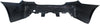 5-SERIES 04-10 REAR BUMPER COVER, Primed, w/ M Pkg, w/o Park Dist Ctrl Snsr Holes, Sedan