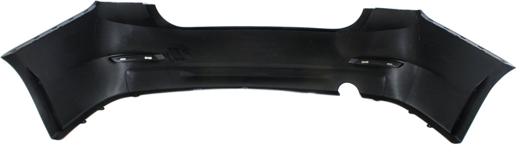 320I/328D 12-15 REAR BUMPER COVER, Primed, Standard w/o M Sport Package, w/o Park Distance Control Sensor Holes, Sedan - CAPA