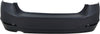 320I/328D 12-15 REAR BUMPER COVER, Primed, Standard w/o M Sport Package, w/o Park Distance Control Sensor Holes, Sedan