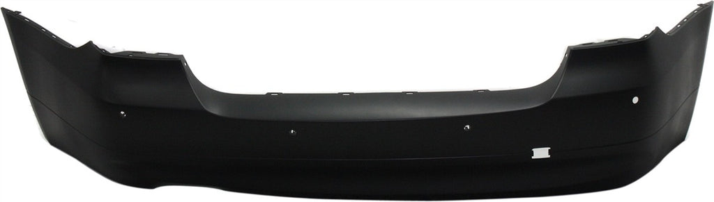 Rear Bumper Cover Primed For 2006-2008 BMW 3-Series Without M Pkg With PDC Snsr Holes Sedan Replacement REPB760171P