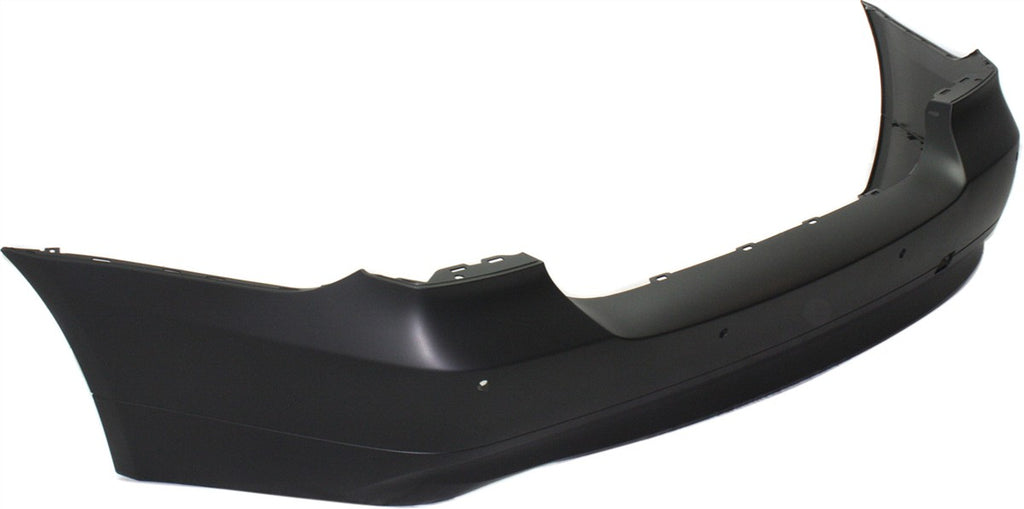 Rear Bumper Cover Primed For 2006-2008 BMW 3-Series Without M Pkg With PDC Snsr Holes Sedan Replacement REPB760171P