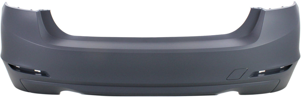 335I/ACTIVEHYBRID 3 12-15 REAR BUMPER COVER, Primed, Standard w/o M Sport Package, w/o Park Distance Control Sensor and Molding Holes, Sedan