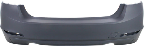 335I/ACTIVEHYBRID 3 12-15 REAR BUMPER COVER, Primed, Standard w/o M Sport Package, w/o Park Distance Control Sensor and Molding Holes, Sedan