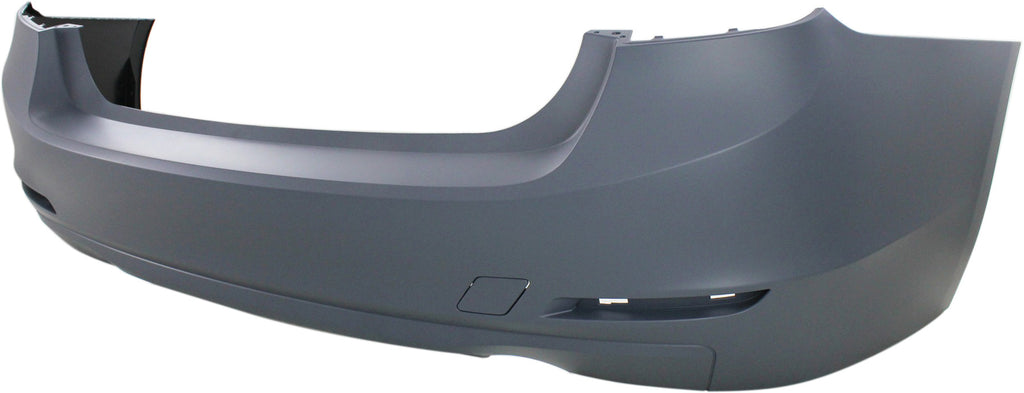 335I/ACTIVEHYBRID 3 12-15 REAR BUMPER COVER, Primed, Standard w/o M Sport Package, w/o Park Distance Control Sensor and Molding Holes, Sedan