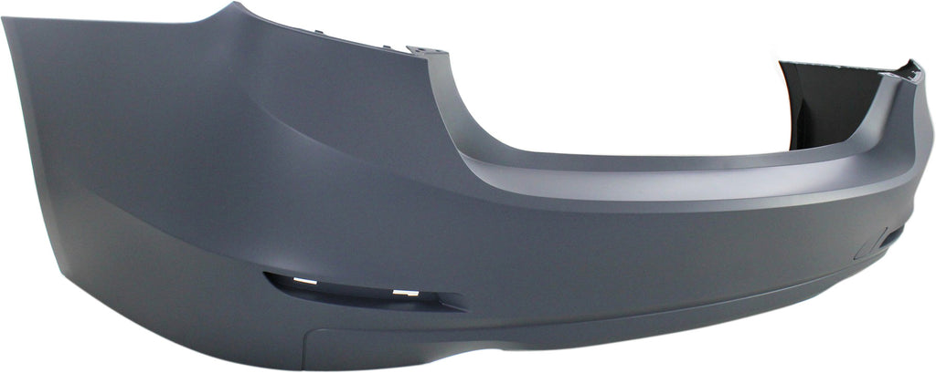 335I/ACTIVEHYBRID 3 12-15 REAR BUMPER COVER, Primed, Standard w/o M Sport Package, w/o Park Distance Control Sensor and Molding Holes, Sedan