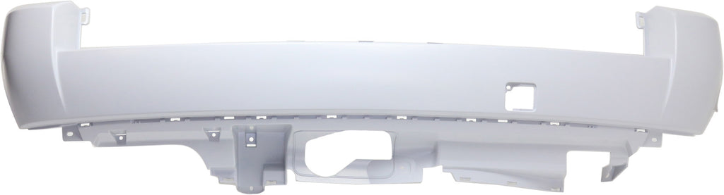 Rear Bumper Cover Primed For 2007-2010 BMW X3 Without M Pkg and Park Dist Ctrl Snsr Holes CAPA Replacement REPB760186PQ