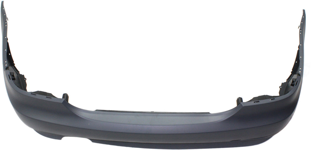 5-SERIES 06-10 REAR BUMPER COVER, Primed, w/o M Pkg, w/o Park Dist Ctrl Snsr Holes, Sedan - CAPA