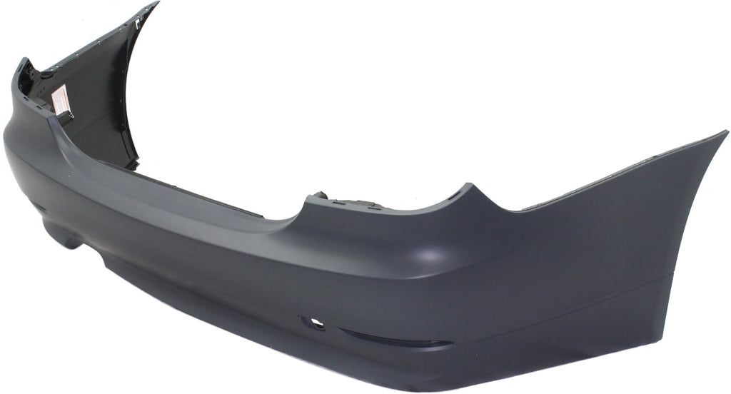 5-SERIES 06-10 REAR BUMPER COVER, Primed, w/o M Pkg, w/o Park Dist Ctrl Snsr Holes, Sedan